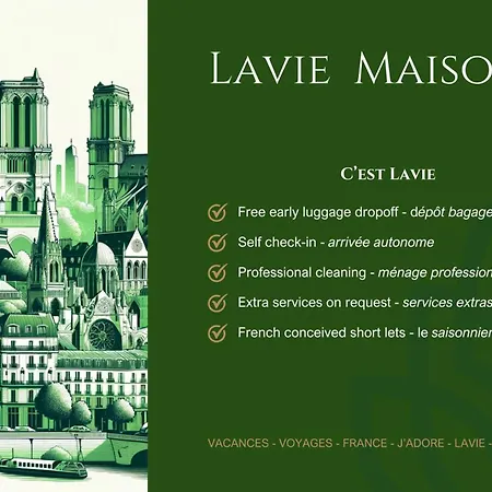 Lavie Maison | Eiffel Tower & Beaugrenelle * Paris